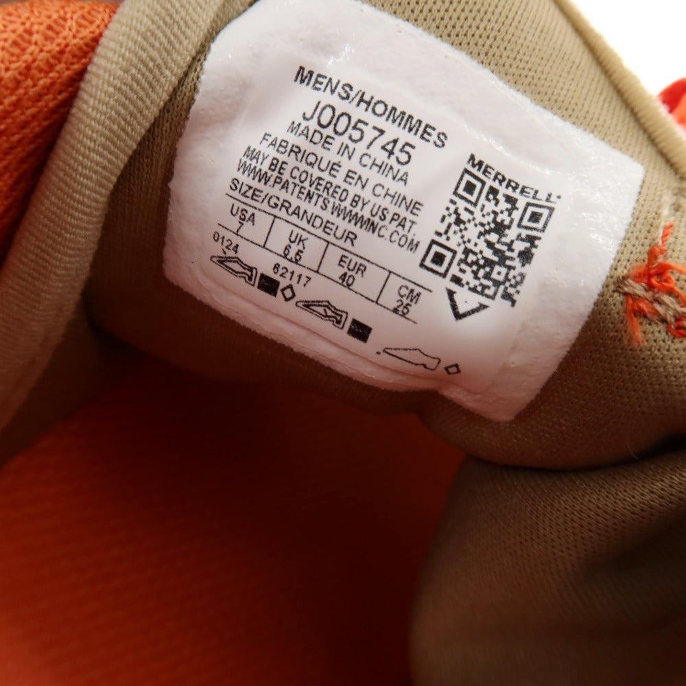 【中古】メレル MERRELL HYDRO NEXT GEN スニーカー ベージュ系【 25 】【 状態ランクB 】【 メンズ 】