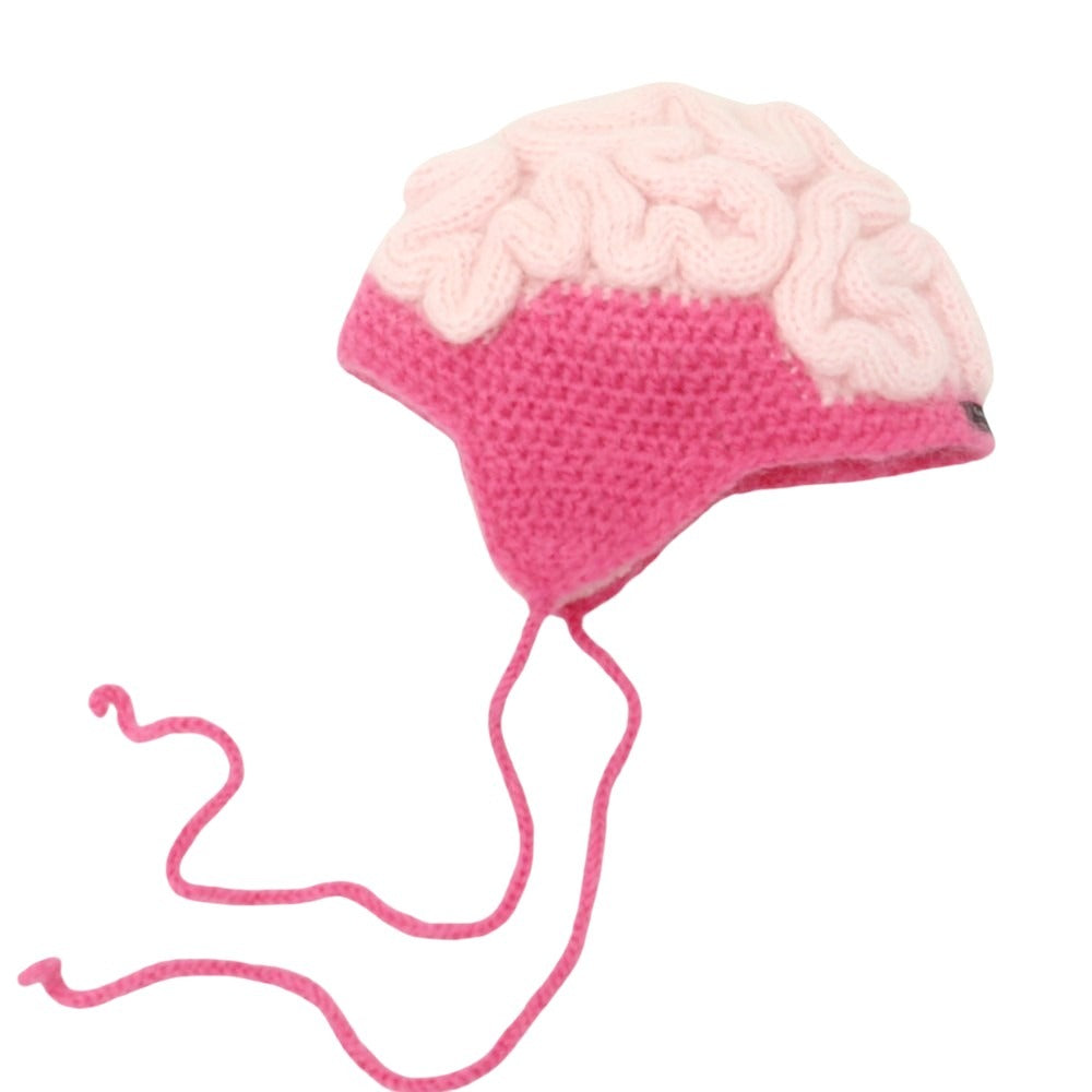 【中古】ナインティナイン パーセント イズ 99%IS- モヘヤナイロン ニットキャップ ピンク【 F 】【 状態ランクB 】【 メンズ 】