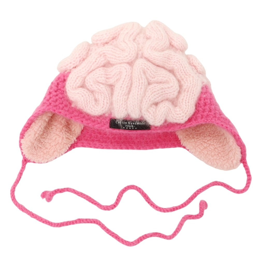 【中古】ナインティナイン パーセント イズ 99%IS- モヘヤナイロン ニットキャップ ピンク【 F 】【 状態ランクB 】【 メンズ 】