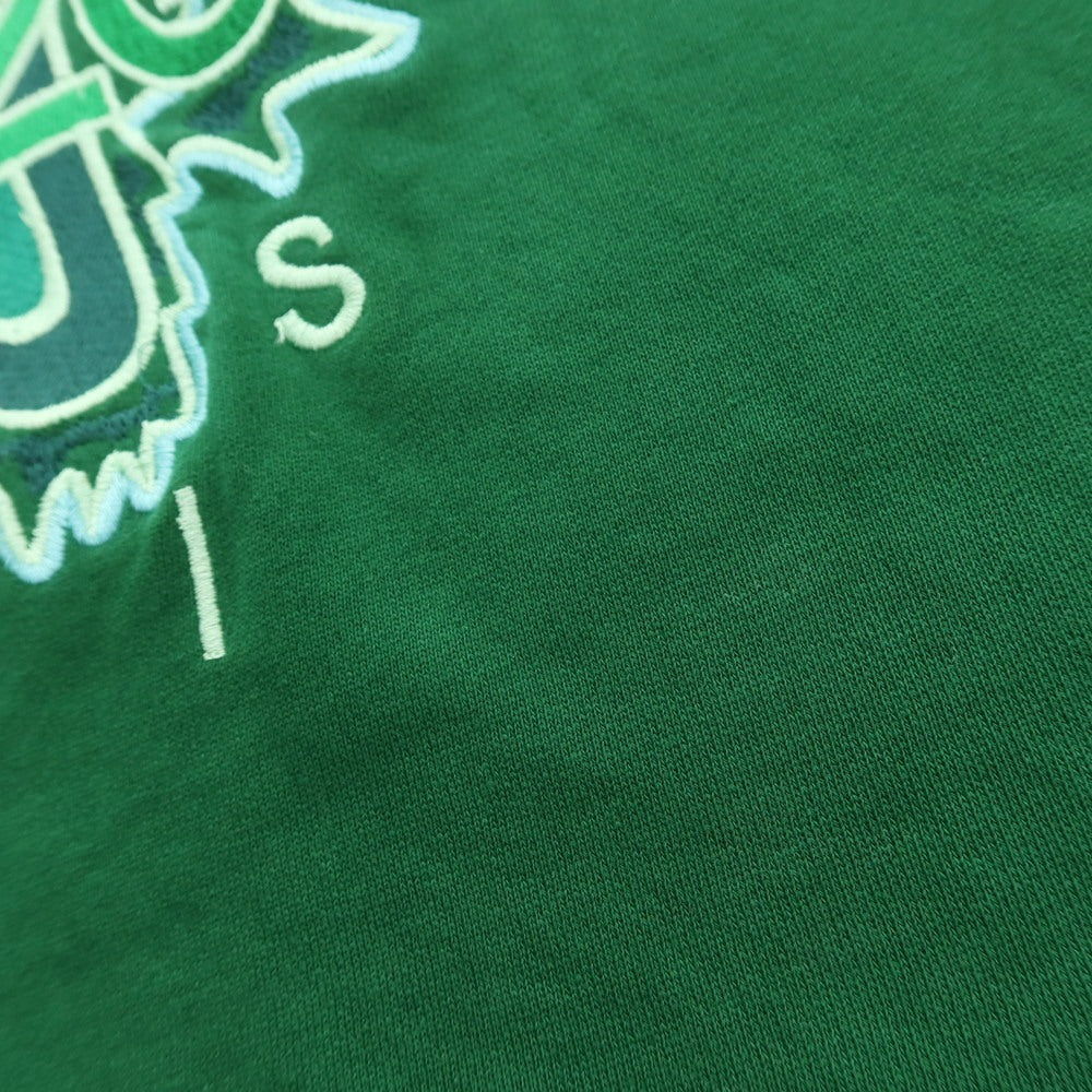 【中古】ケンゾー KENZO コットン クルーネック スウェット グリーン【 M 】【 状態ランクC 】【 メンズ 】