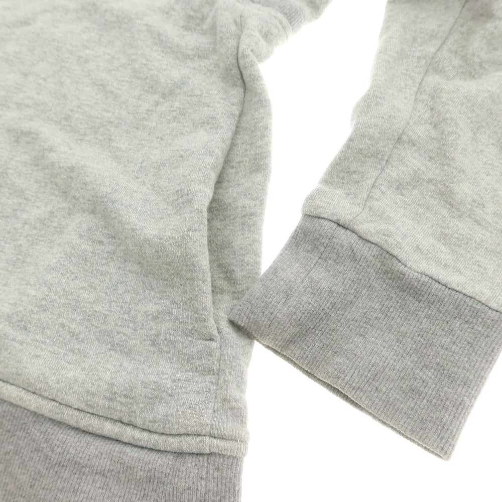 【中古】ハトラ hatra コットン スウェット プルオーバー パーカー グレー【 M 】【 状態ランクC 】【 メンズ 】