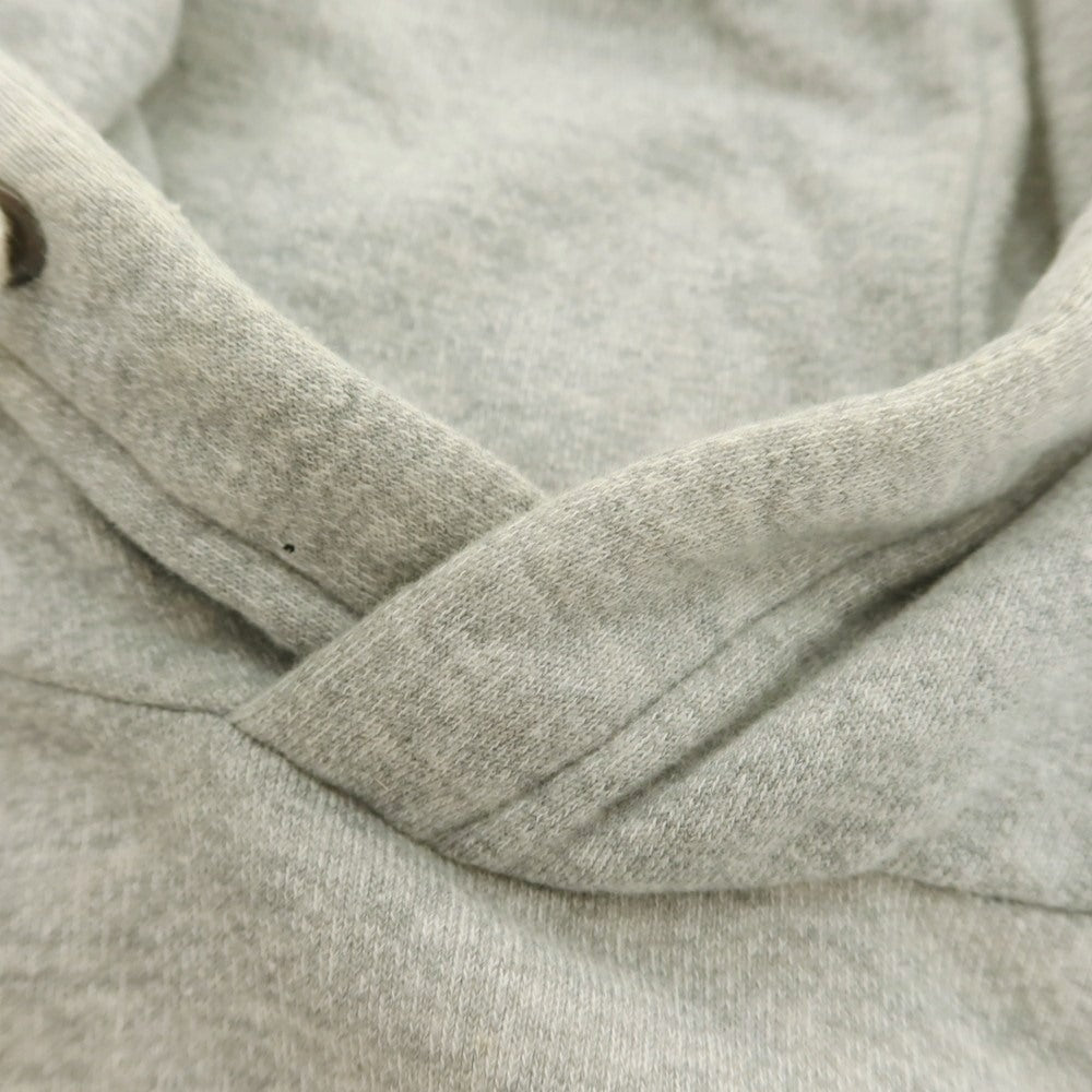 【中古】ハトラ hatra コットン スウェット プルオーバー パーカー グレー【 M 】【 状態ランクC 】【 メンズ 】