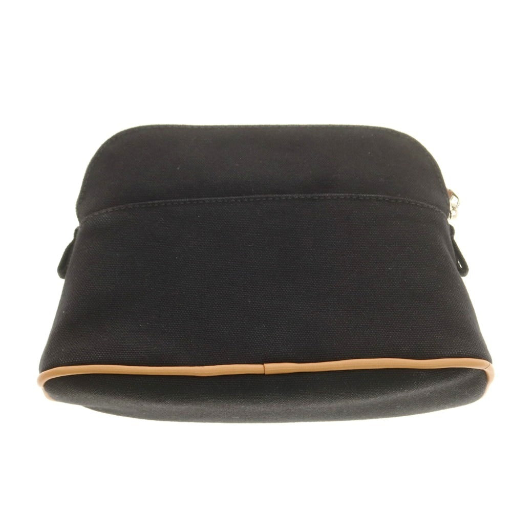 【中古】エルメス HERMES Bolide20 ボリード キャンバス ポーチ ブラック【 状態ランクA 】【 ユニセックス 】