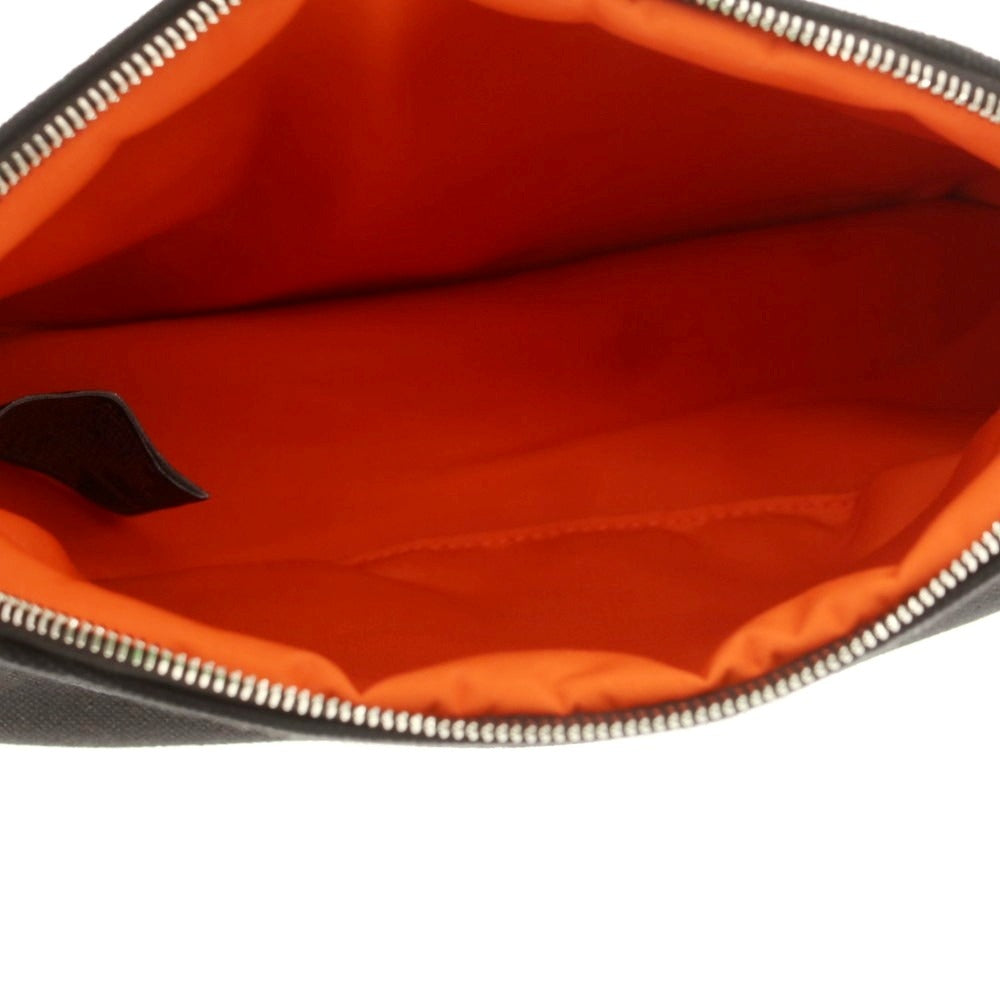 【中古】エルメス HERMES Bolide20 ボリード キャンバス ポーチ ブラック【 状態ランクA 】【 ユニセックス 】