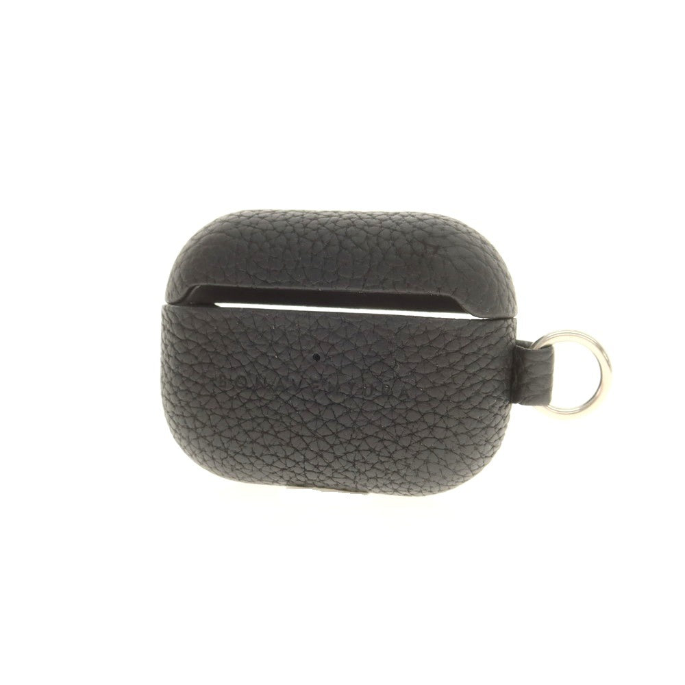 【中古】ボナベンチュラ BONAVENTURA シュリンクレザー AirPods Pro 2 イヤホンケース ブラック【 状態ランクA 】【 ユニセックス 】