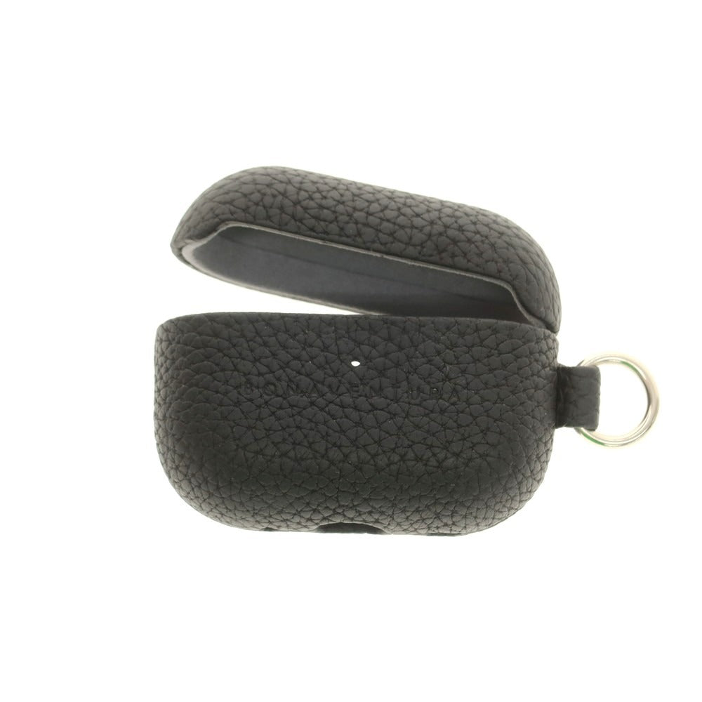【中古】ボナベンチュラ BONAVENTURA シュリンクレザー AirPods Pro 2 イヤホンケース ブラック【 状態ランクA 】【 ユニセックス 】