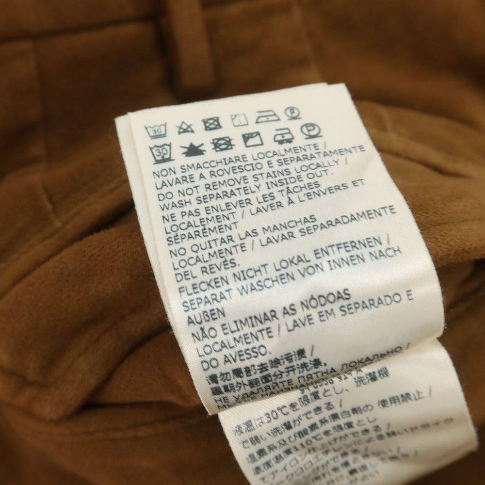 【中古】インコテックス INCOTEX ストレッチコットン カジュアルスラックスパンツ ブラウン【 48 】【 状態ランクC 】【 メンズ 】