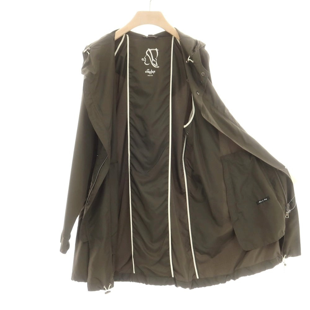 【中古】シーラップ Sealup ポリエステル モッズコート オリーブ【 50 】【 状態ランクB 】【 メンズ 】
