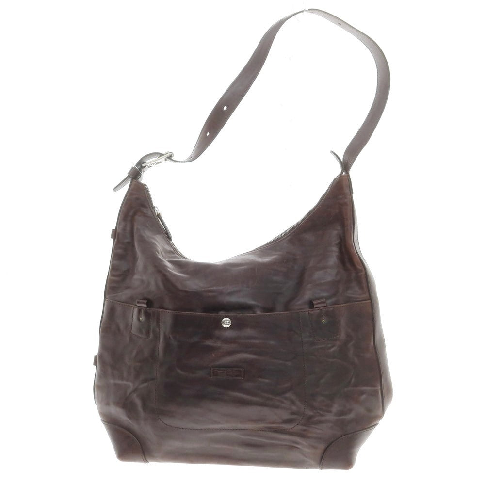 【中古】ダニエルアンドボブ Daniel & Bob ショルダーバッグ ブラウン【 状態ランクB 】【 メンズ 】