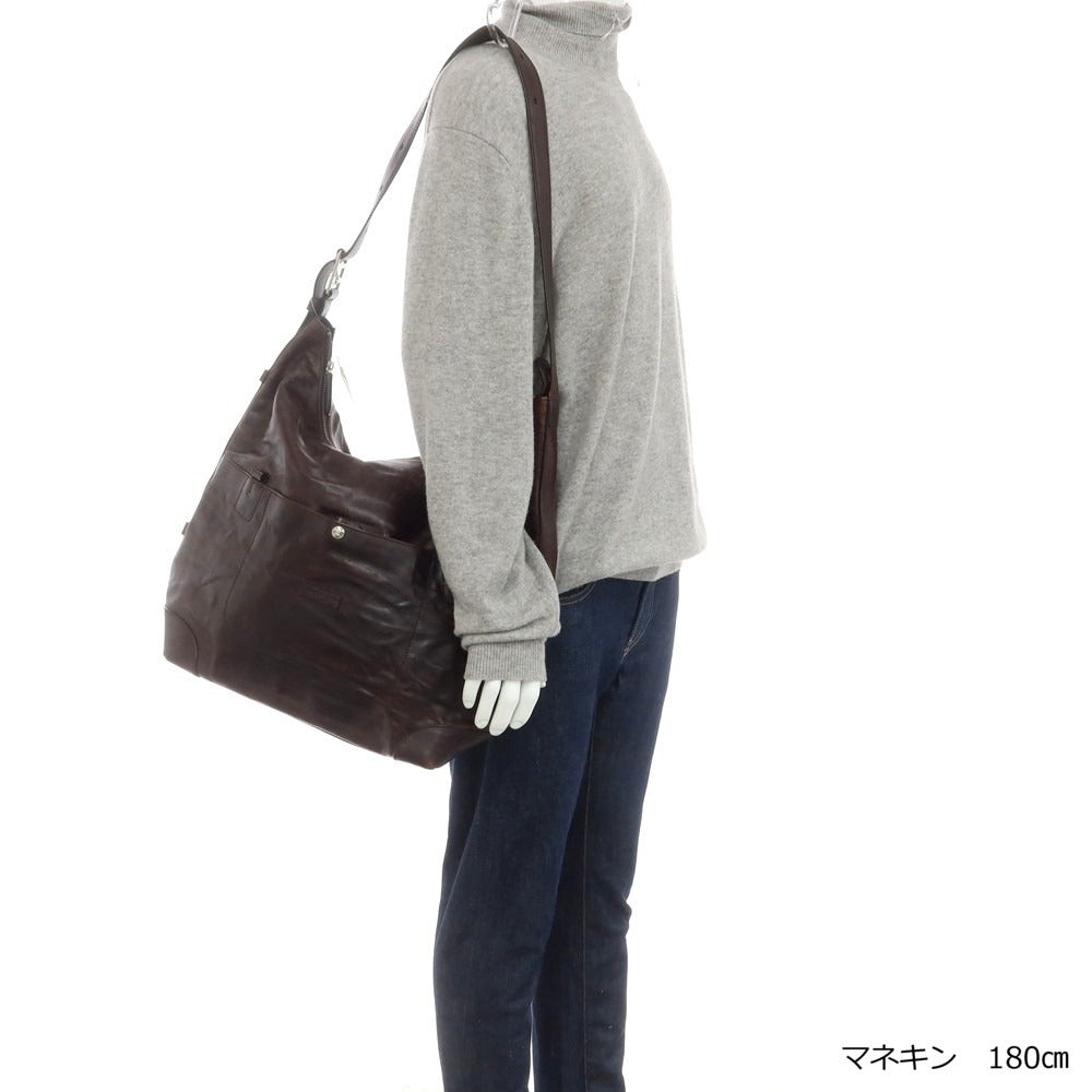 【中古】ダニエルアンドボブ Daniel & Bob ショルダーバッグ ブラウン【 状態ランクB 】【 メンズ 】