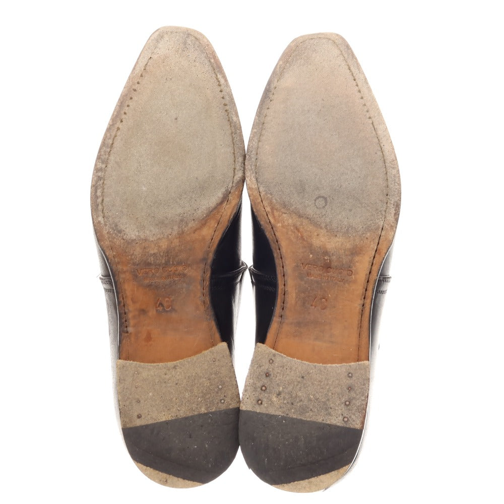 【中古】ステファノブランキーニ Stefano Branchini プレーントゥ ドレスシューズ ブラック【 40 】【 状態ランクD 】【 メンズ 】