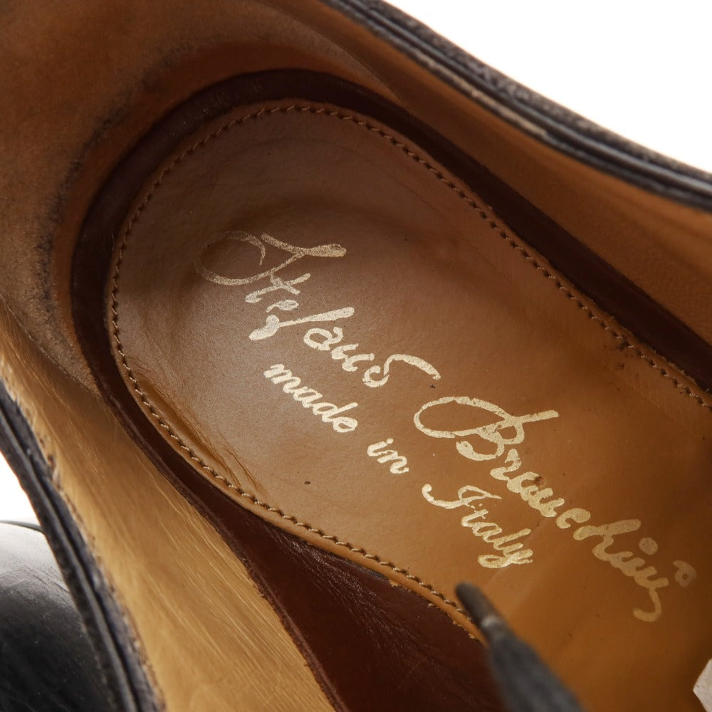 【中古】ステファノブランキーニ Stefano Branchini プレーントゥ ドレスシューズ ブラック【 40 】【 状態ランクD 】【 メンズ 】