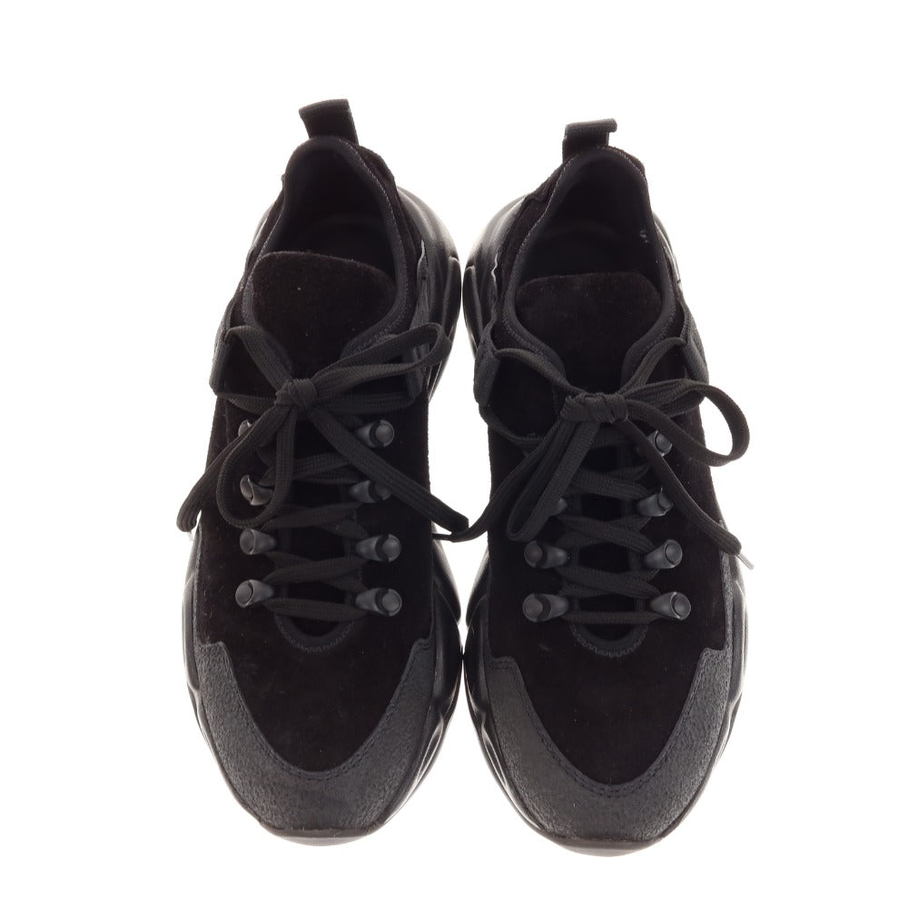 【中古】ジルサンダー JIL SANDER スエード スニーカー ブラック【 41 】【 状態ランクB 】【 メンズ 】