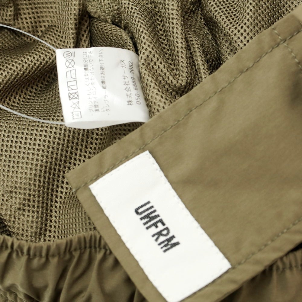 【中古】ユニフォーム アウトドア スタンダード UNFRM OUTDOOR STANDARD ポリエステル ショートパンツ オリーブカーキ【 M 】【 状態ランクB 】【 メンズ 】