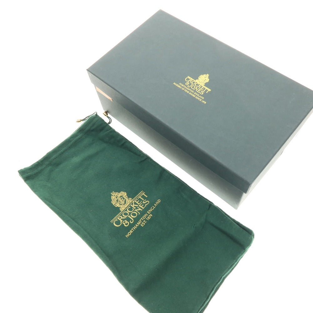 【中古】クロケットアンドジョーンズ CROCKETT&JONES COVENTRY セミブローグ ドレスシューズ ブラウン【 7E 】【 状態ランクB 】【 メンズ 】