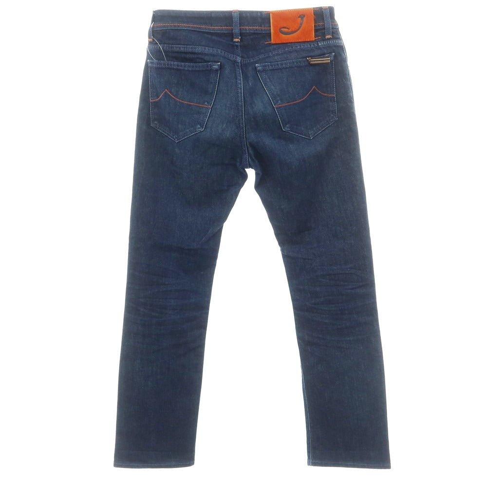 【中古】ヤコブコーエン JACOB COHEN PW688 デニムパンツ ジーンズ ネイビー【 28 】【 状態ランクD 】【 メンズ 】