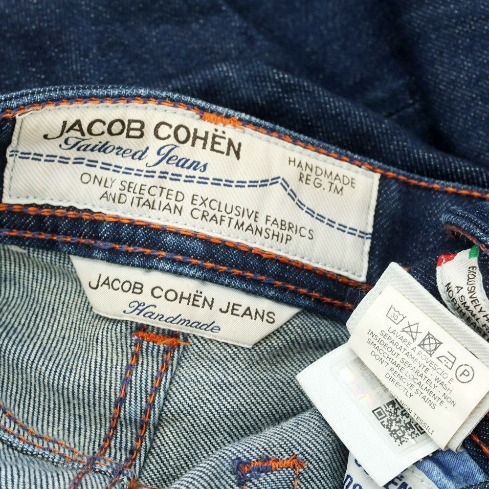 【中古】ヤコブコーエン JACOB COHEN PW688 デニムパンツ ジーンズ ネイビー【 28 】【 状態ランクD 】【 メンズ 】