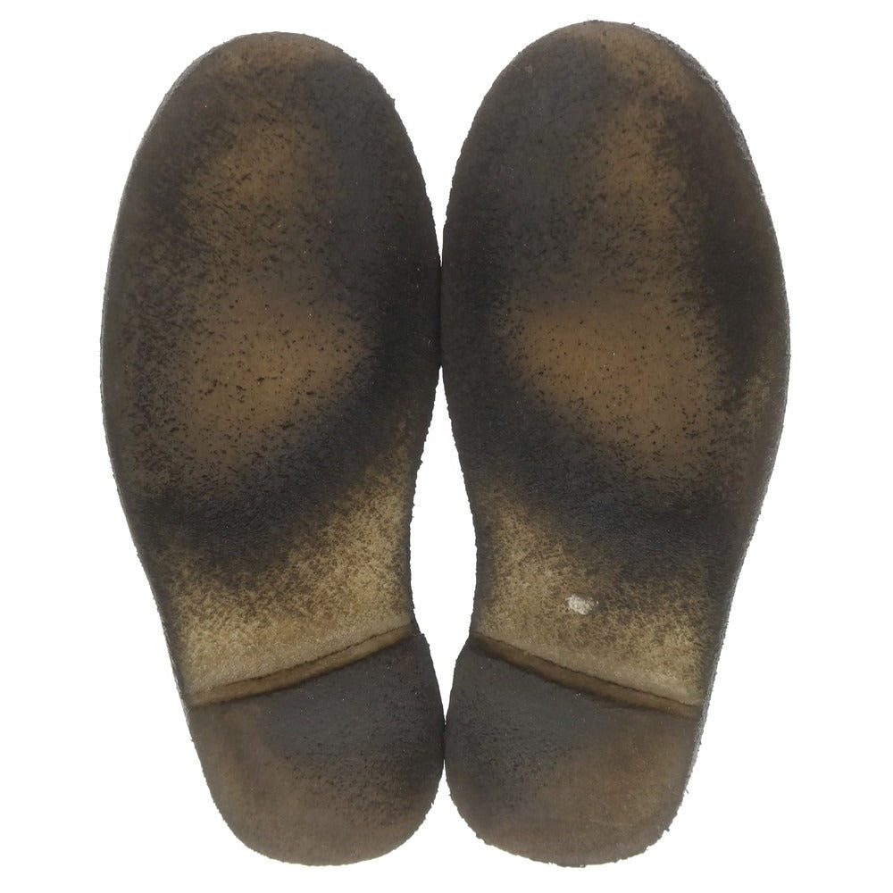 【中古】クラークス Clarks DESERT TREK スエード デザートシューズ ブラック【 UK8 】【 状態ランクC 】【 メンズ 】