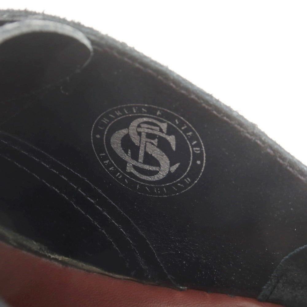 【中古】クラークス Clarks DESERT TREK スエード デザートシューズ ブラック【 UK8 】【 状態ランクC 】【 メンズ 】