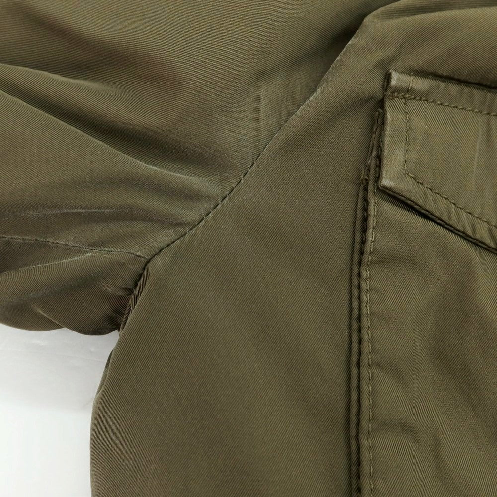 【中古】ヘルノ Herno ポリエステル ダウン フィールドジャケット オリーブグリーン【 46 】【 状態ランクC 】【 メンズ 】