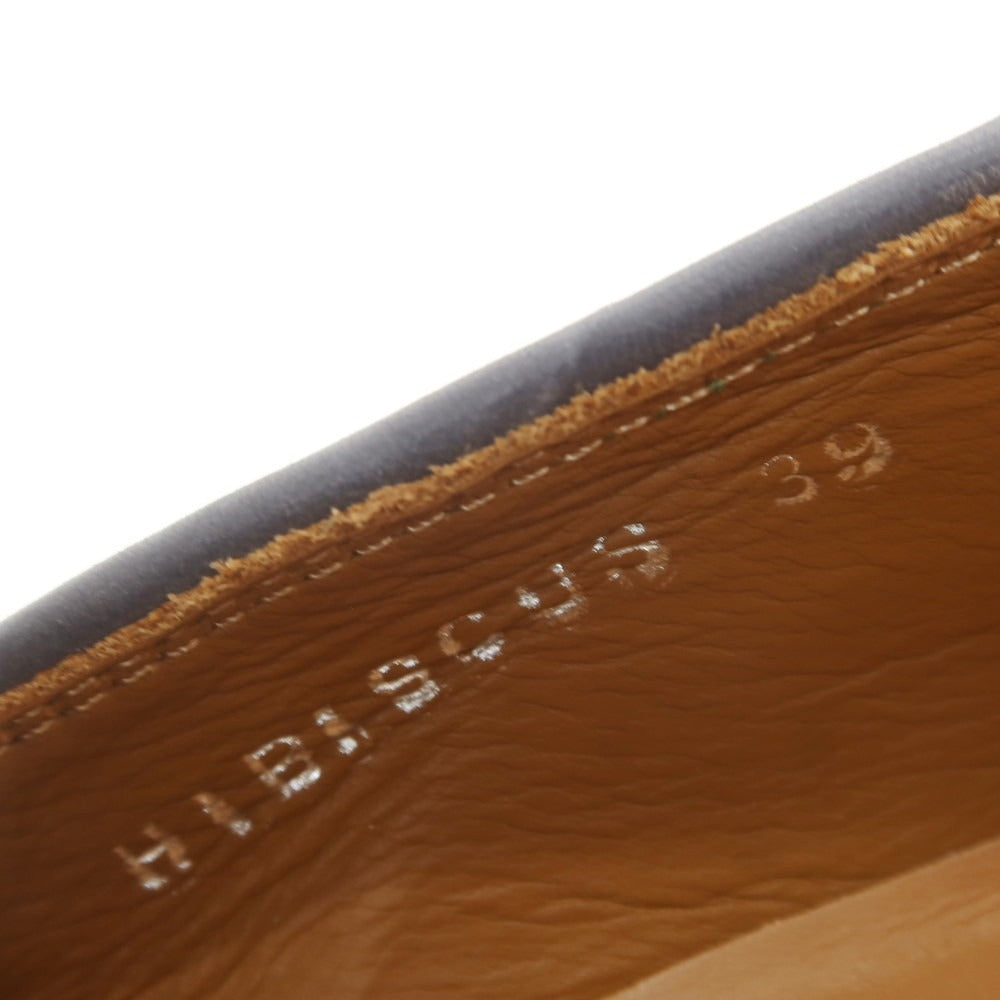 【中古】ポルペッタ polpetta スエード 刺しゅう ヴァンプローファー グリーン【 39 】【 状態ランクB 】【 メンズ 】