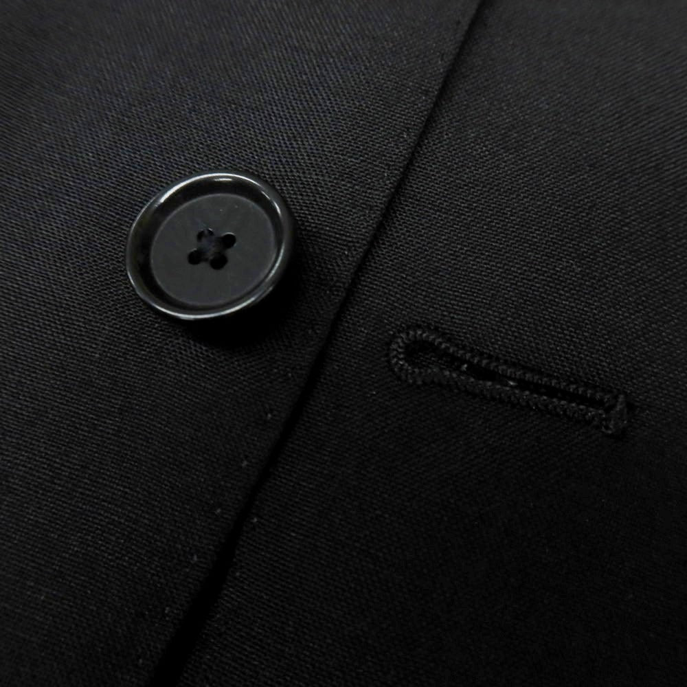 【中古】ユナイテッドアローズ UNITED ARROWS ウールモヘヤ 2つボタンスーツ ブラック【 44 】【 状態ランクD 】【 メンズ 】