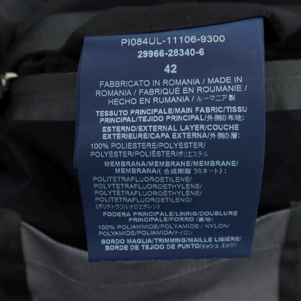 【中古】ヘルノ Herno ポリエステル ダブルジップ ダウンジャケット ブラック【 42 】【 状態ランクC 】【 メンズ 】