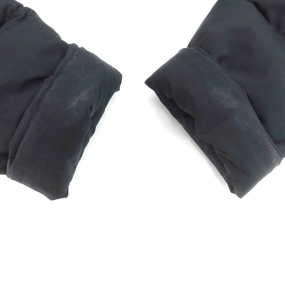 【中古】ヘルノ Herno ポリエステル ダブルジップ ダウンジャケット ブラック【 42 】【 状態ランクC 】【 メンズ 】
