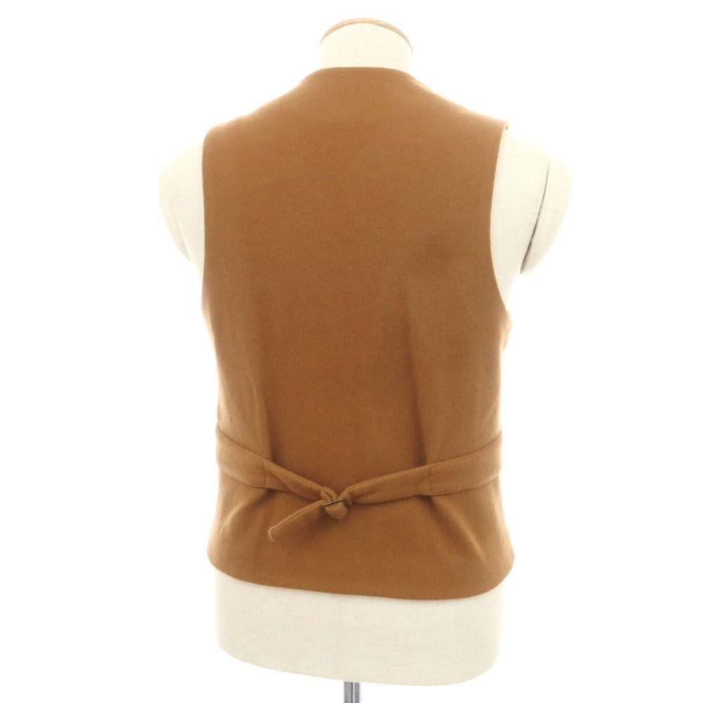 【中古】バレナ BARENA ウールジャージー カジュアル系ジレ ベスト オレンジブラウン【 44 】【 状態ランクB 】【 メンズ 】
