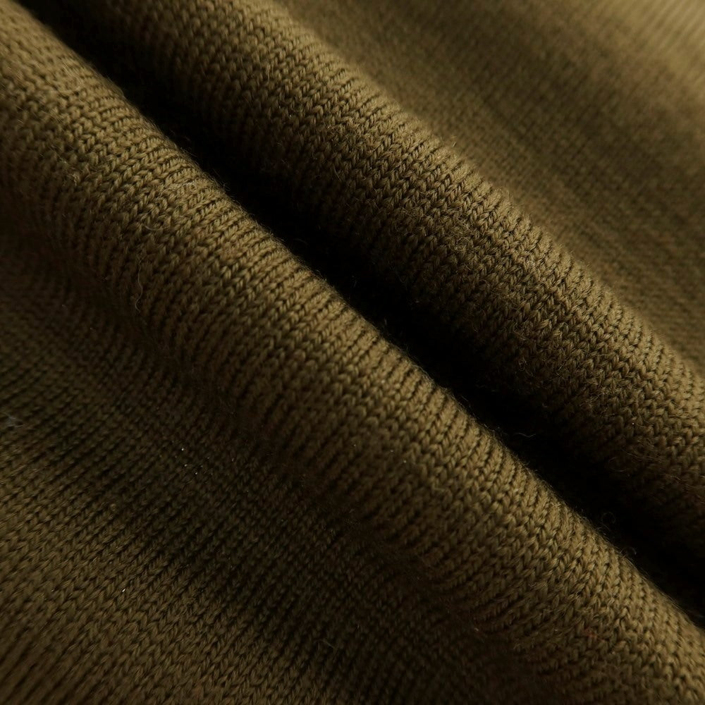 【中古】ジョンスメドレー JOHN SMEDLEY ハイゲージ ウール モックネック プルオーバーニット ブラウンカーキ系【 XS 】【 状態ランクB 】【 メンズ 】