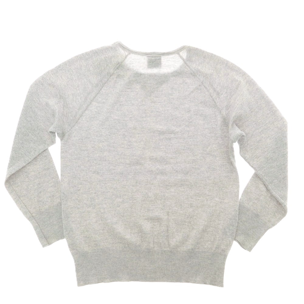 【中古】ルトロワ Letroyes ハイゲージ ウール クルーネック プルオーバーニット グレー【 S 】【 状態ランクB 】【 メンズ 】