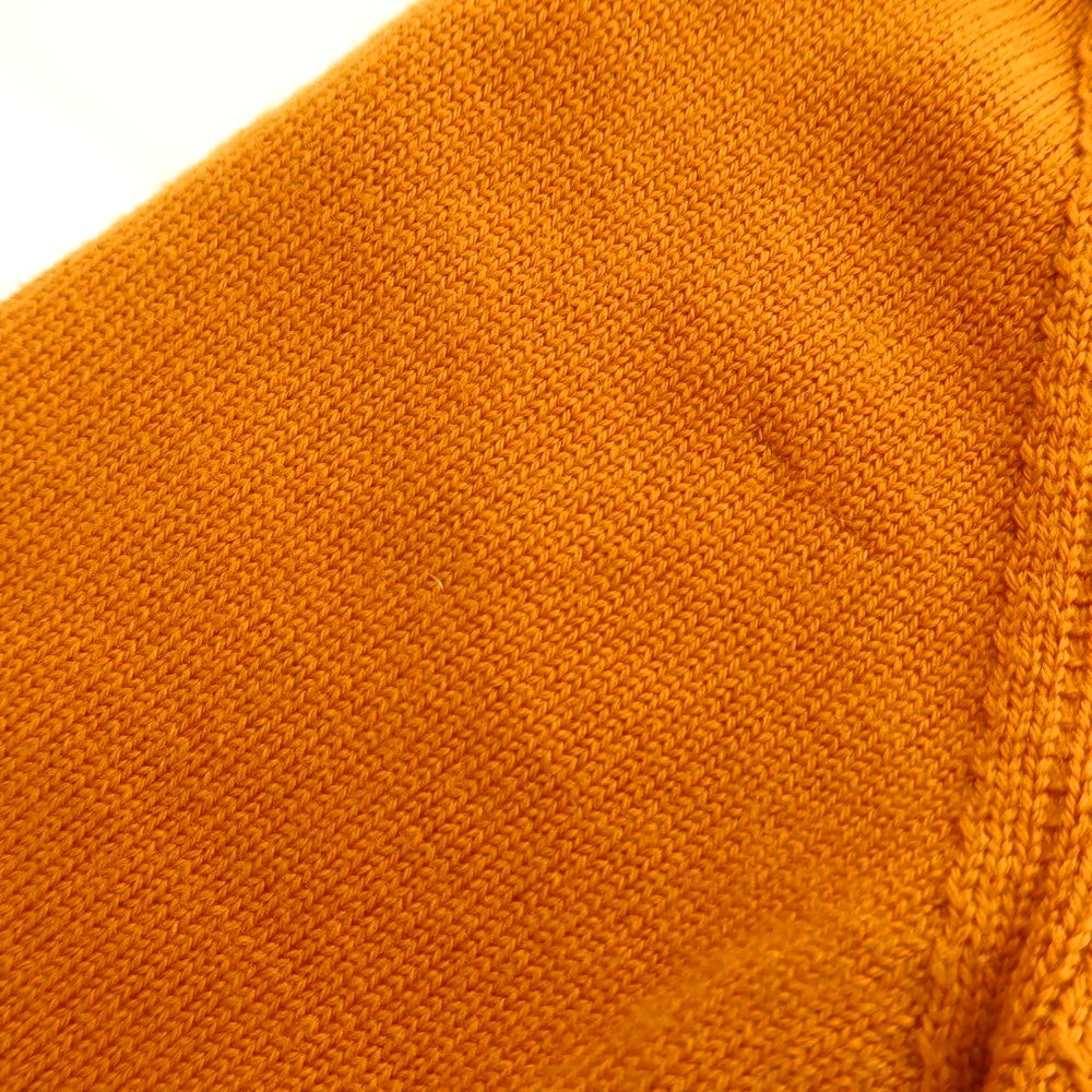 【中古】ドルモア DRUMOHR ウール クルーネック プルオーバーニット オレンジ【 44 】【 状態ランクB 】【 メンズ 】