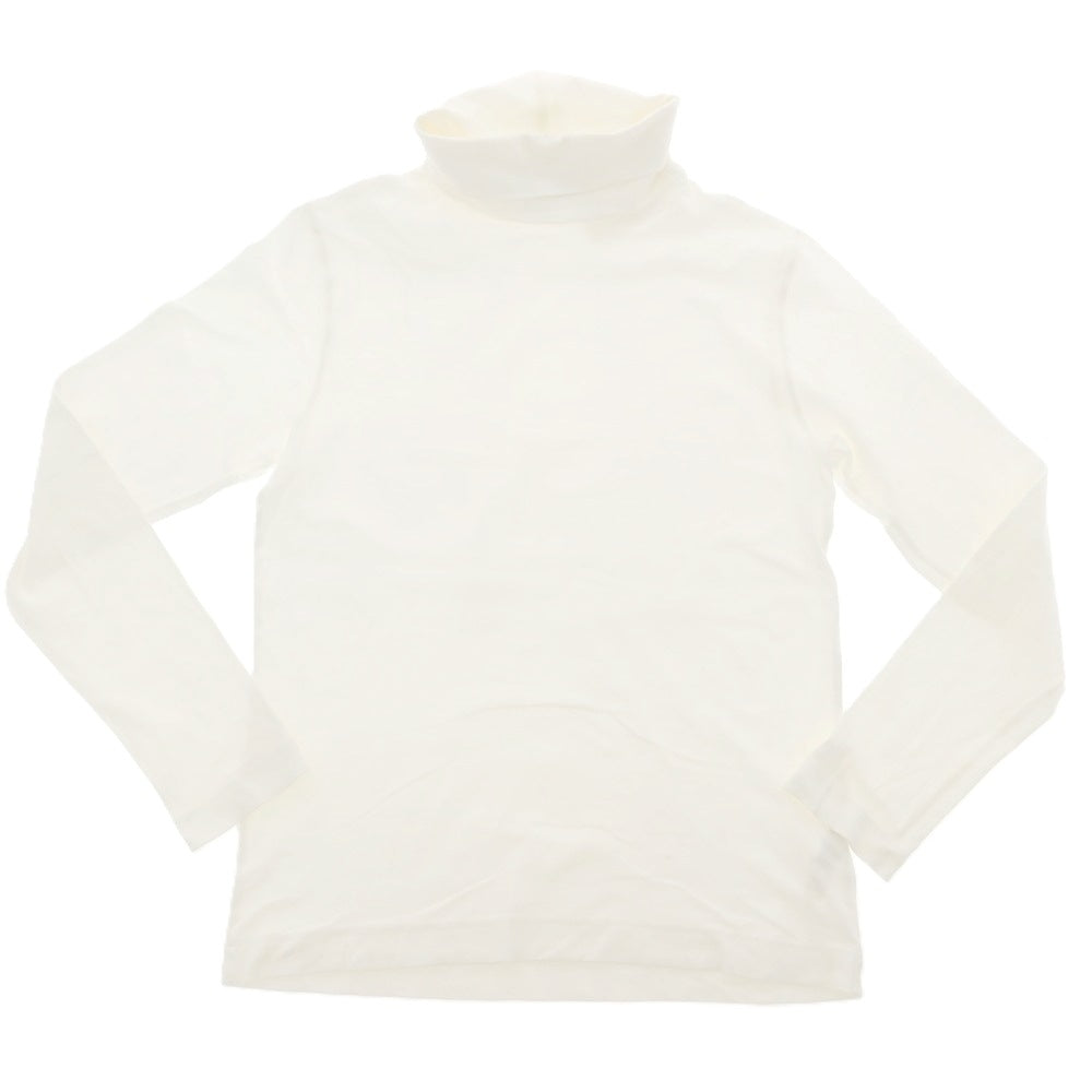 【中古】チルコロ1901 CIRCOLO 1901 ストレッチ コットン タートルネック 長袖Tシャツ ホワイト【 XS 】【 状態ランクC 】【 メンズ 】