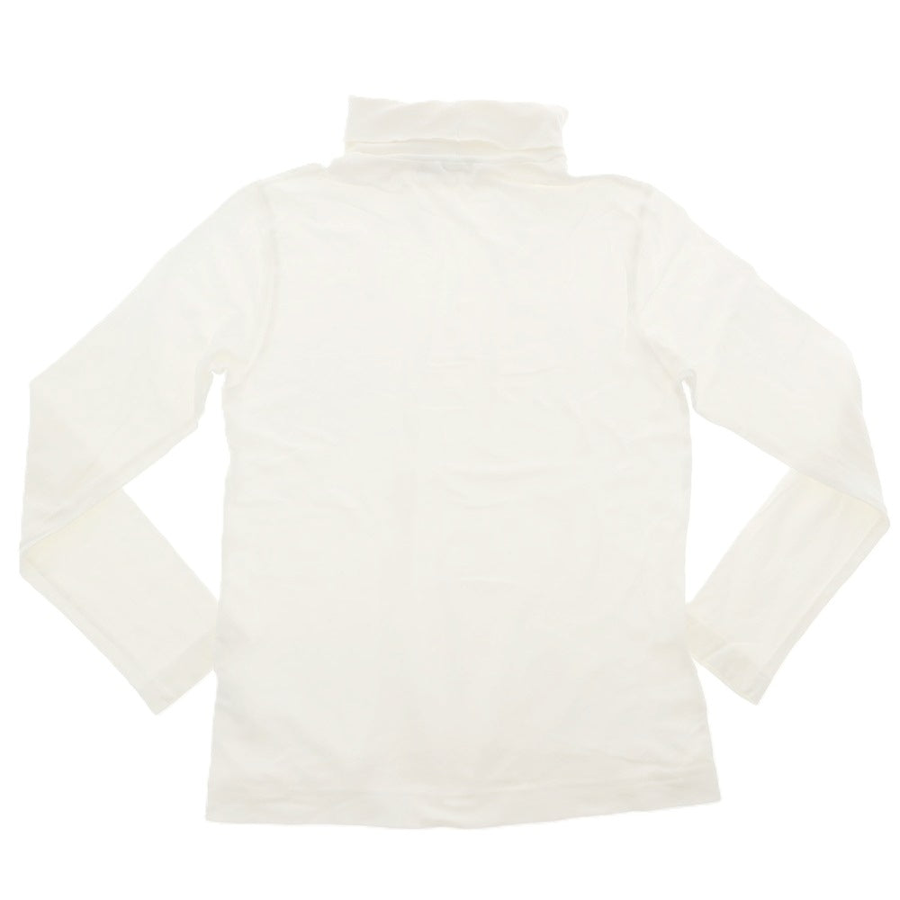 【中古】チルコロ1901 CIRCOLO 1901 ストレッチ コットン タートルネック 長袖Tシャツ ホワイト【 XS 】【 状態ランクC 】【 メンズ 】