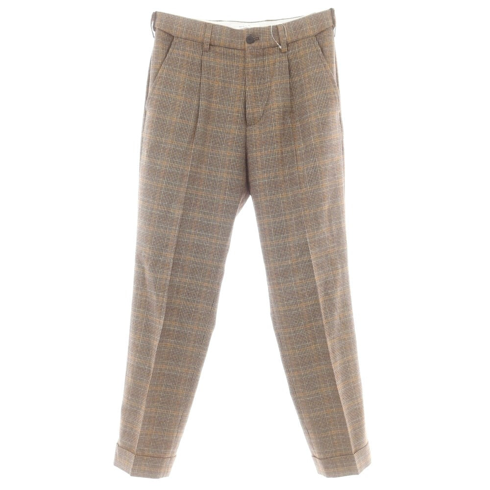 【中古】セラドール セラードアー CELLAR DOOR ストレッチポリエステルレーヨン ドレススラックスパンツ ブラウン【 42 】【 状態ランクB 】【 メンズ 】