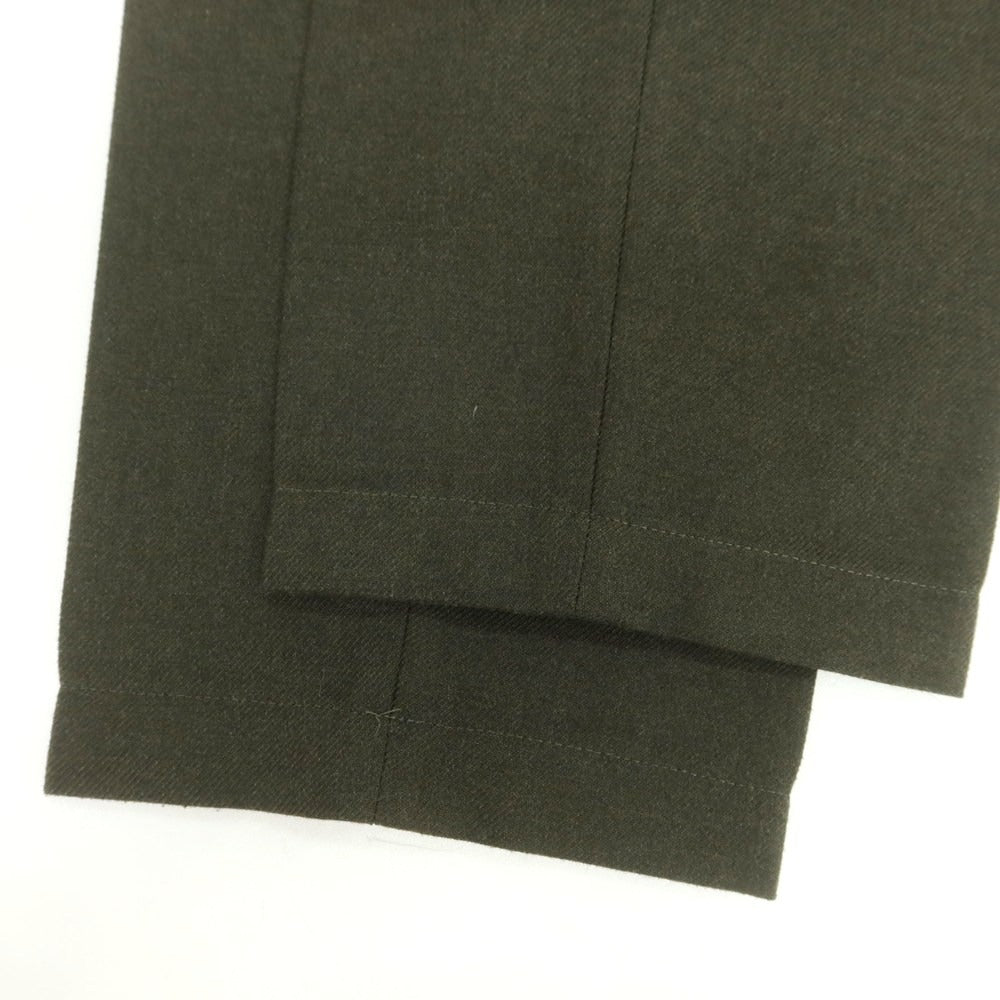 【中古】セラドール セラードアー CELLAR DOOR ストレッチポリエステルレーヨン ドレススラックスパンツ オリーブ【 42 】【 状態ランクC 】【 メンズ 】