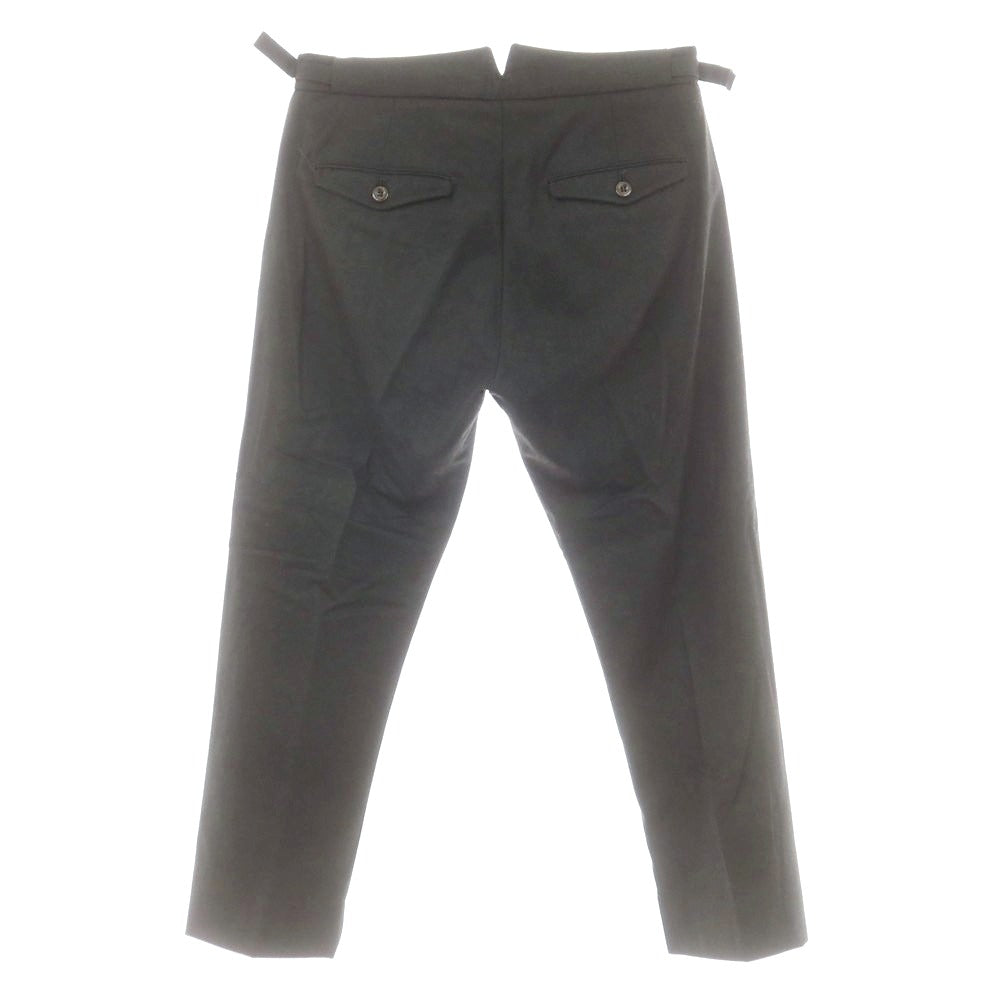 【中古】ベルウィッチ BERWICH ウール カジュアルスラックスパンツ ダークグリーン【 44 】【 状態ランクB 】【 メンズ 】