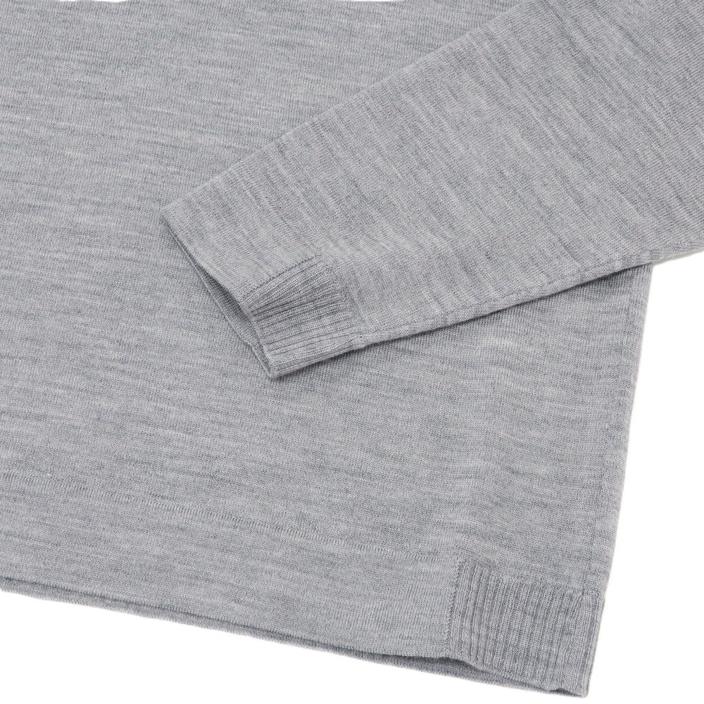 【新品アウトレット】ヴィルーム V::loom ハイゲージ ウール クルーネック プルオーバーニット グレー【 XS(紙タグ表記) 】【 状態ランクN- 】【 メンズ 】