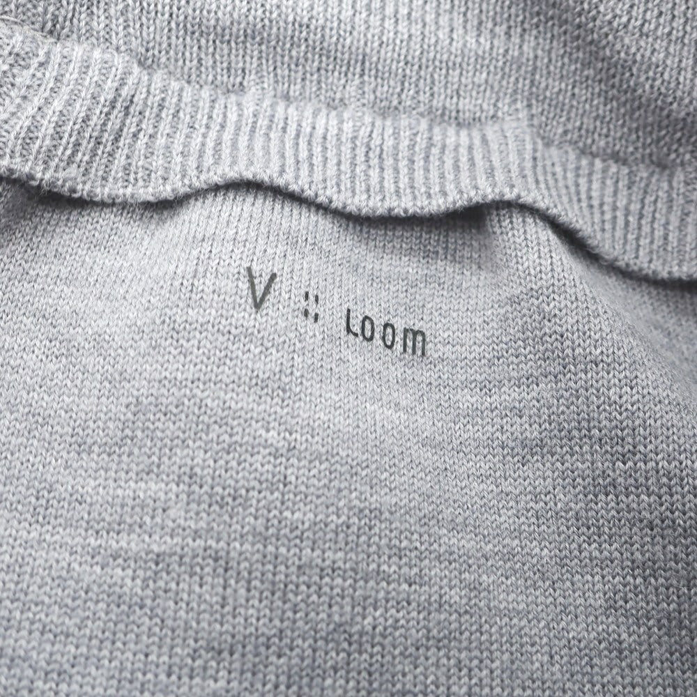 【新品】ヴィルーム V::loom ウール ニット イージーパンツ グレー【 L 】【 状態ランクN 】【 メンズ 】