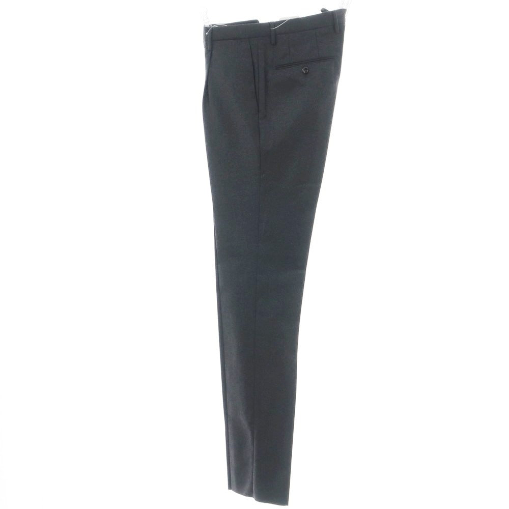 【新品】インコテックス INCOTEX 31型 ウール ワンプリーツ ドレススラックスパンツ ダークグレー(05)【 48 】【 状態ランクN 】【 メンズ 】