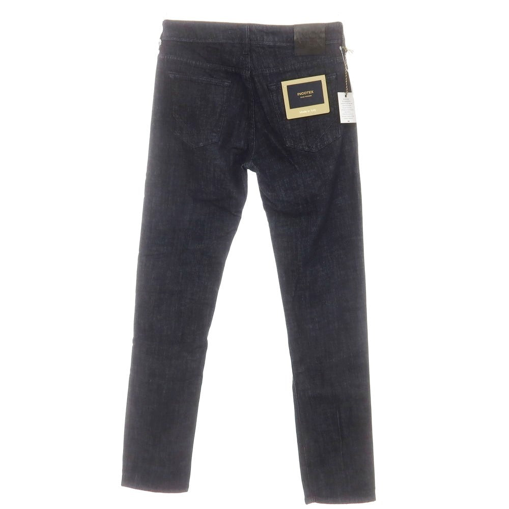 【新品アウトレット】インコテックス ブルーディヴィジョン INCOTEX BLUE DIVISION Slim ストレッチ デニムパンツ インディゴ【 31 】【 状態ランクN- 】【 メンズ 】