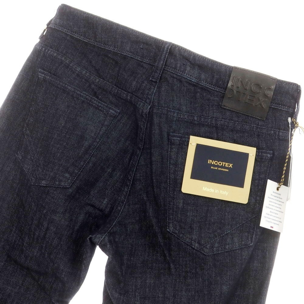 【新品アウトレット】インコテックス ブルーディヴィジョン INCOTEX BLUE DIVISION Slim ストレッチ デニムパンツ インディゴ【 31 】【 状態ランクN- 】【 メンズ 】
