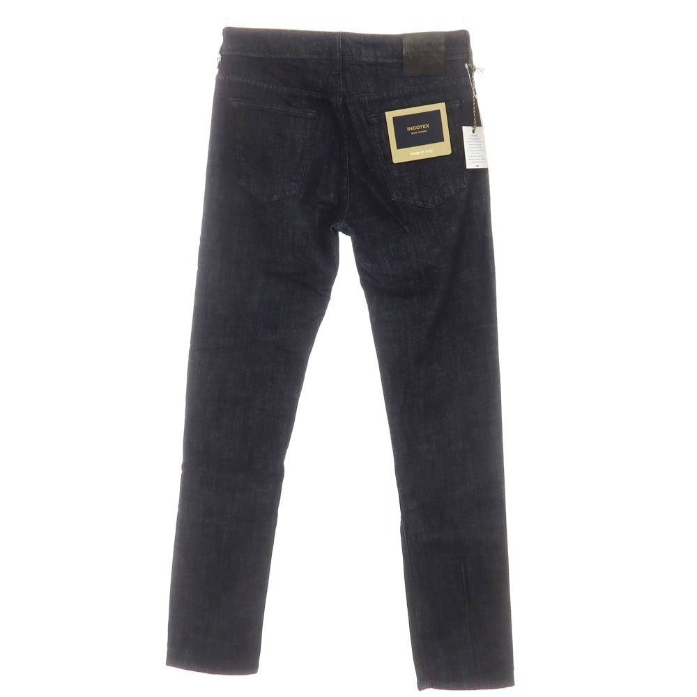 【新品アウトレット】インコテックス ブルーディヴィジョン INCOTEX BLUE DIVISION Slim ストレッチ デニムパンツ インディゴ【 31 】【 状態ランクN- 】【 メンズ 】