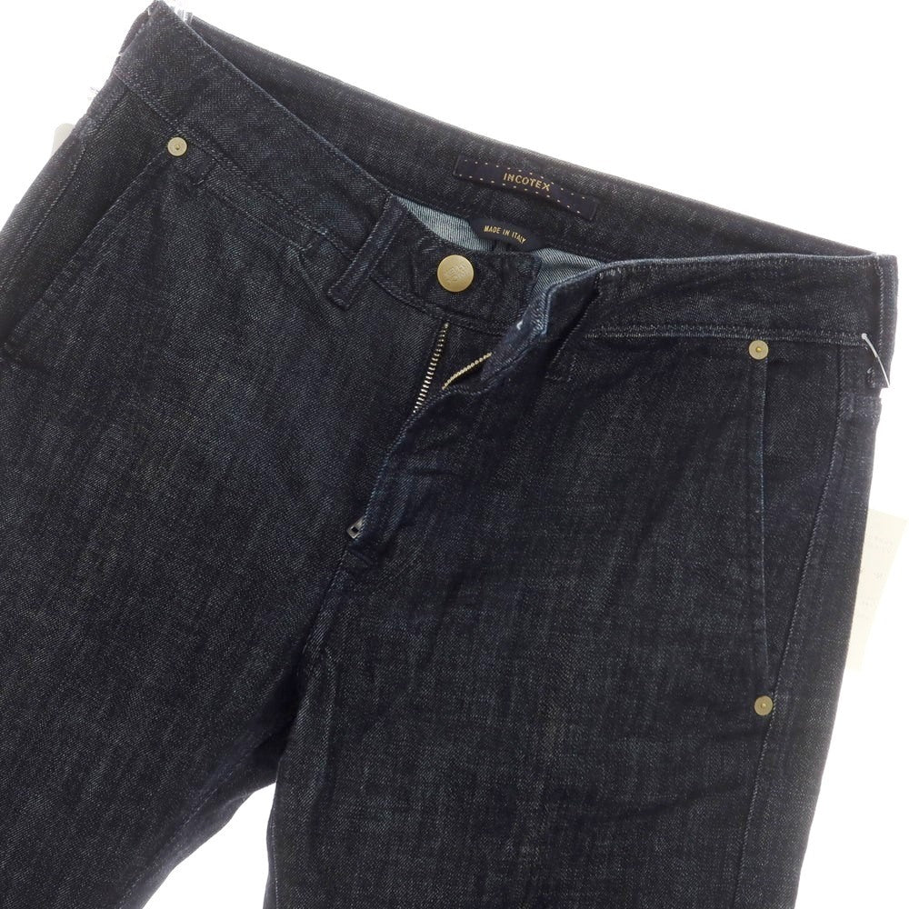 【新品アウトレット】インコテックス ブルーディヴィジョン INCOTEX BLUE DIVISION Slim ストレッチ デニムパンツ インディゴ【 32 】【 状態ランクN- 】【 メンズ 】