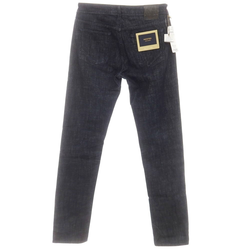 【新品アウトレット】インコテックス ブルーディヴィジョン INCOTEX BLUE DIVISION Slim ストレッチ デニムパンツ インディゴ【 32 】【 状態ランクN- 】【 メンズ 】