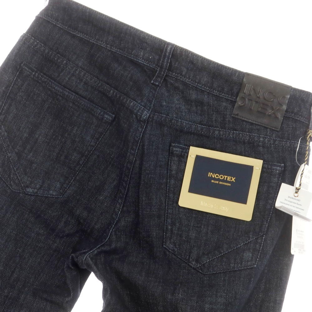 【新品アウトレット】インコテックス ブルーディヴィジョン INCOTEX BLUE DIVISION Slim ストレッチ デニムパンツ インディゴ【 32 】【 状態ランクN- 】【 メンズ 】