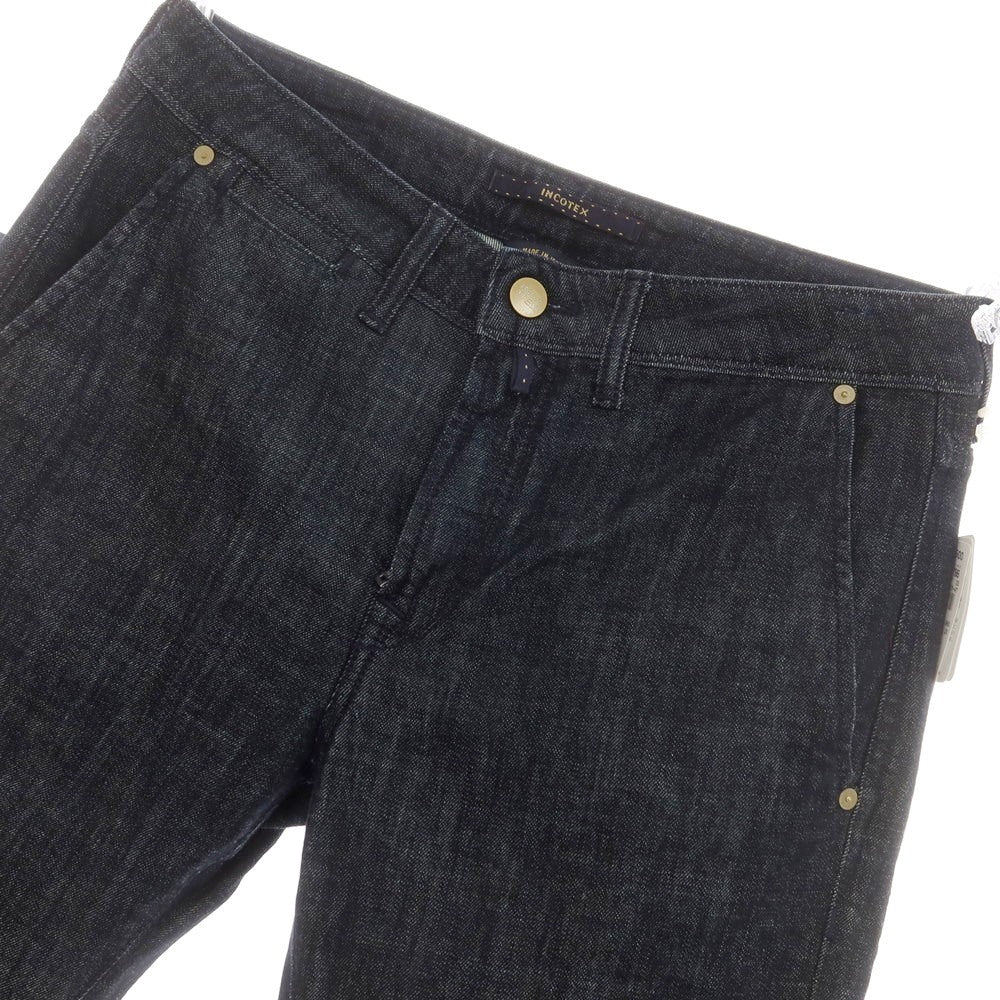 【新品アウトレット】インコテックス ブルーディヴィジョン INCOTEX BLUE DIVISION Slim ストレッチ デニムパンツ インディゴ【 33 】【 状態ランクN- 】【 メンズ 】