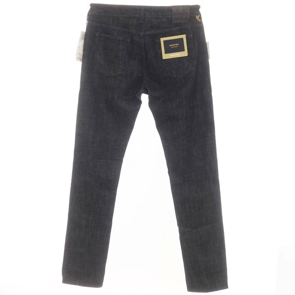 【新品アウトレット】インコテックス ブルーディヴィジョン INCOTEX BLUE DIVISION Slim ストレッチ デニムパンツ インディゴ【 33 】【 状態ランクN- 】【 メンズ 】