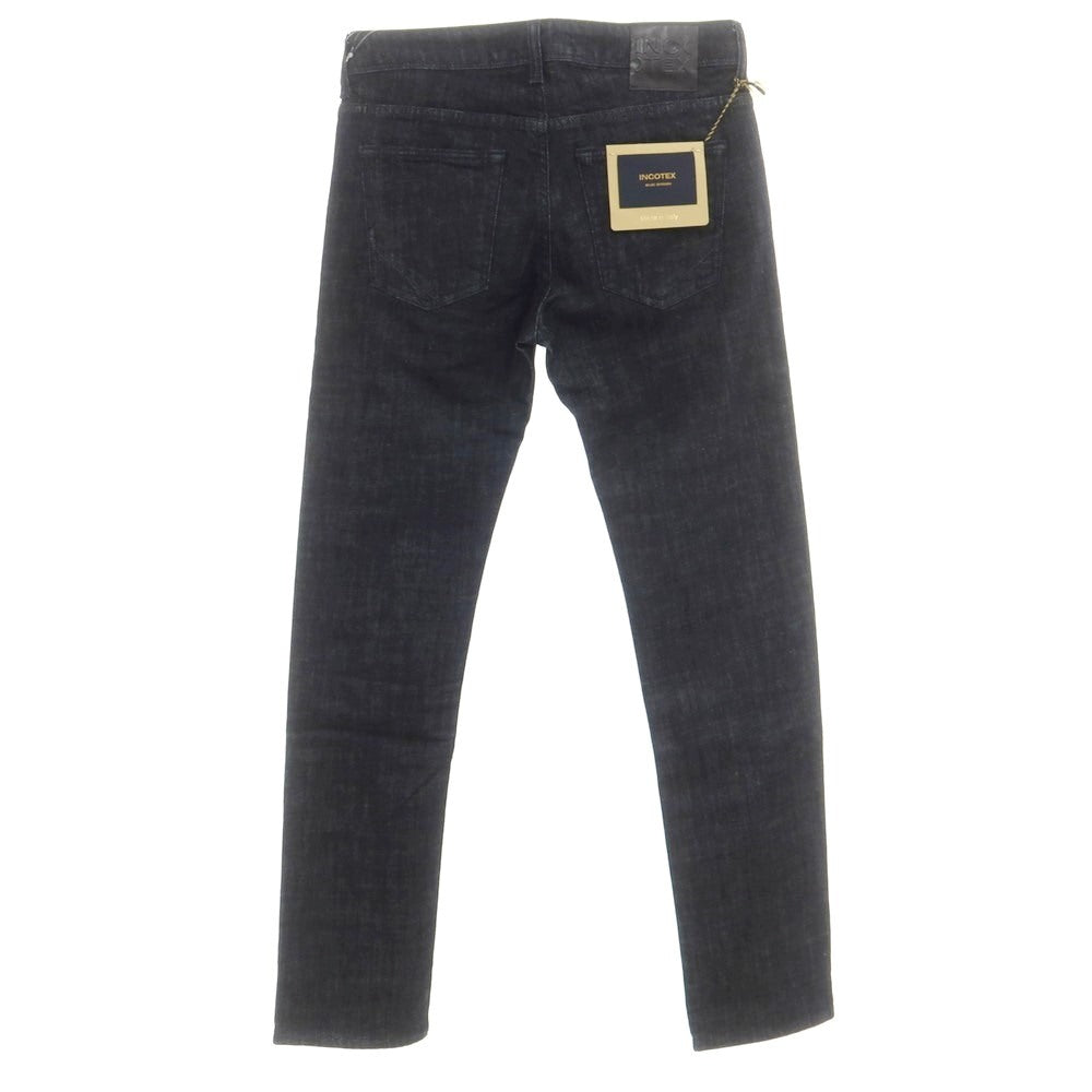 【新品アウトレット】インコテックス ブルーディヴィジョン INCOTEX BLUE DIVISION Slim ストレッチ デニムパンツ ジーンズ インディゴ【 30 】【 状態ランクN- 】【 メンズ 】