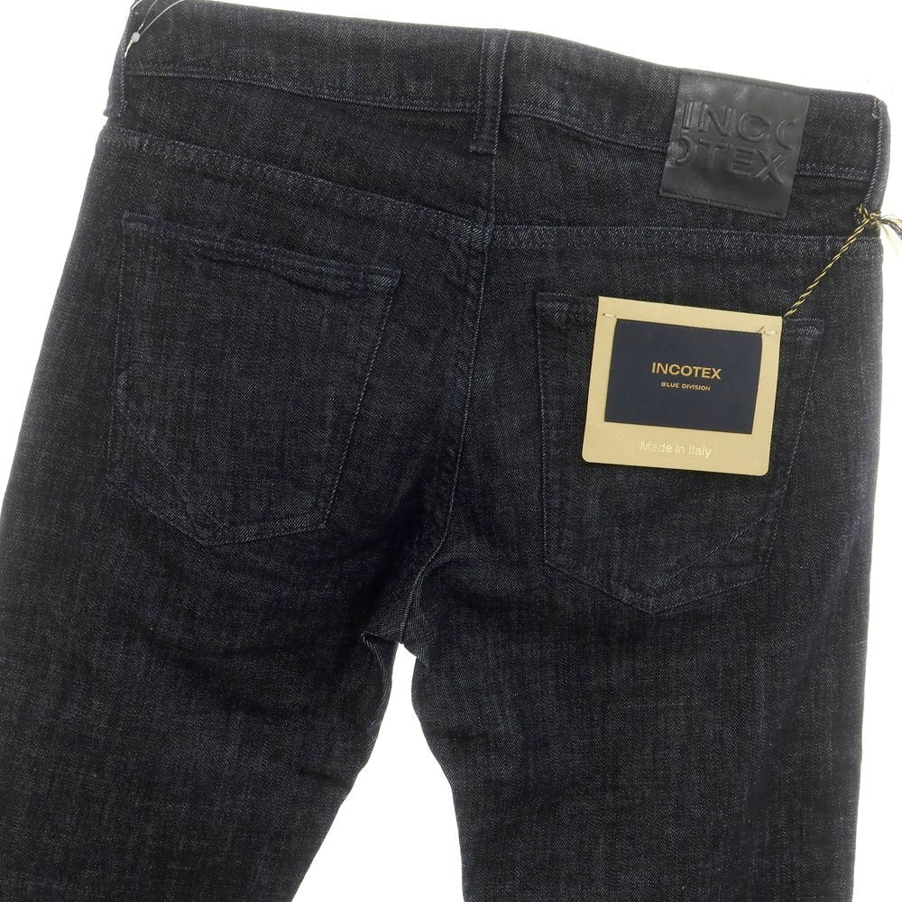 【新品アウトレット】インコテックス ブルーディヴィジョン INCOTEX BLUE DIVISION Slim ストレッチ デニムパンツ ジーンズ インディゴ【 30 】【 状態ランクN- 】【 メンズ 】